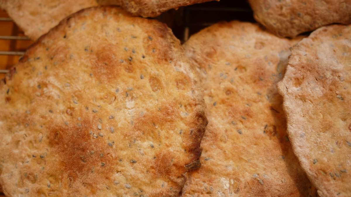 Prueba el pan crujiente sueco knäckebröd