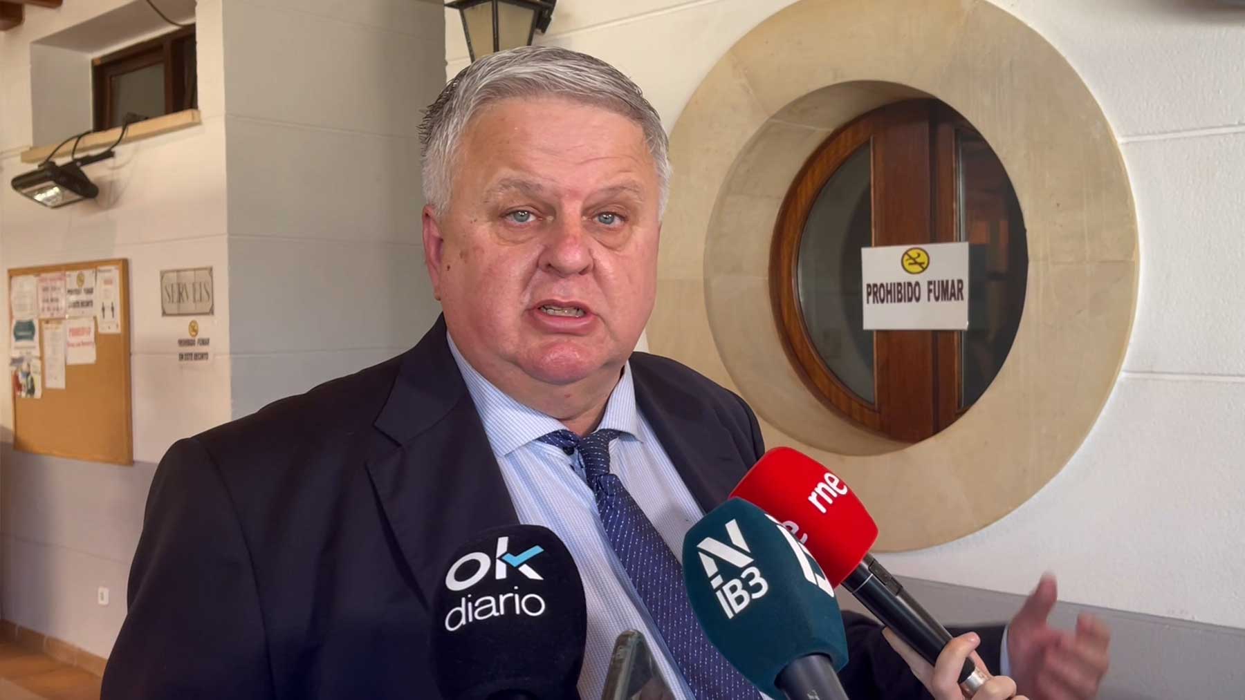 El presidente de la Federación Empresarial Balear de Transportes, Rafel Roig.