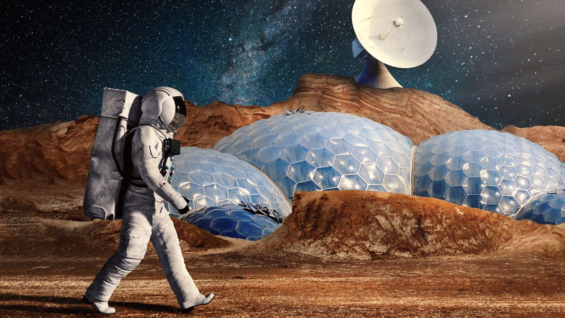 El potencial de una colonia humana en Marte