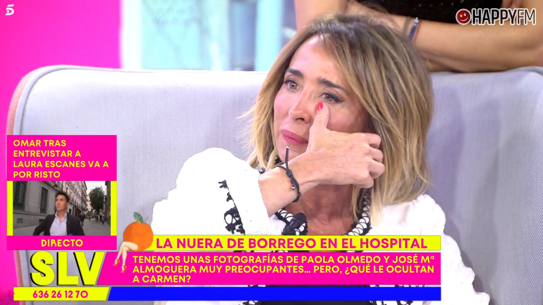 María Patiño en Sálvame.
