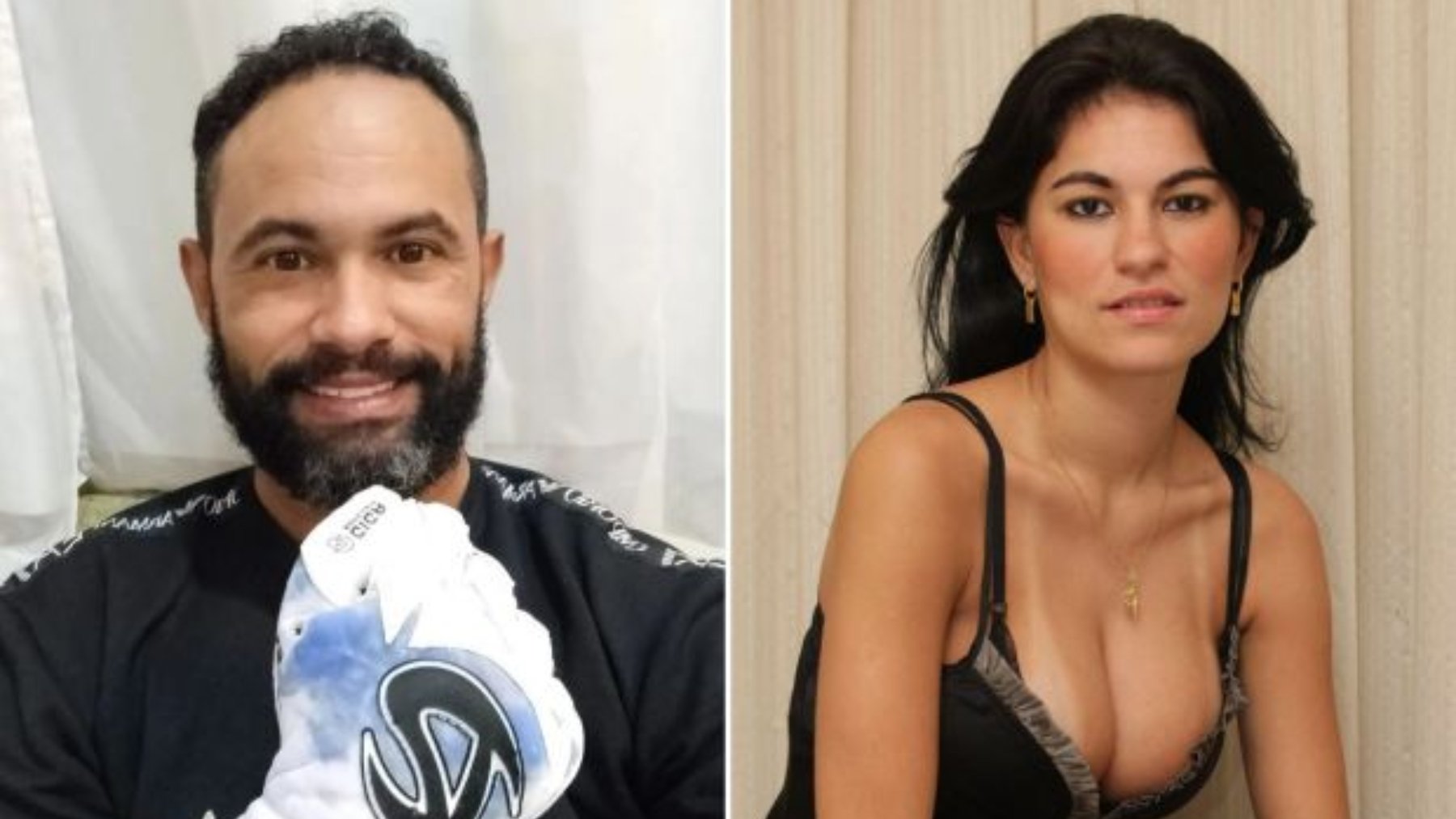 Bruno y su ex amante.