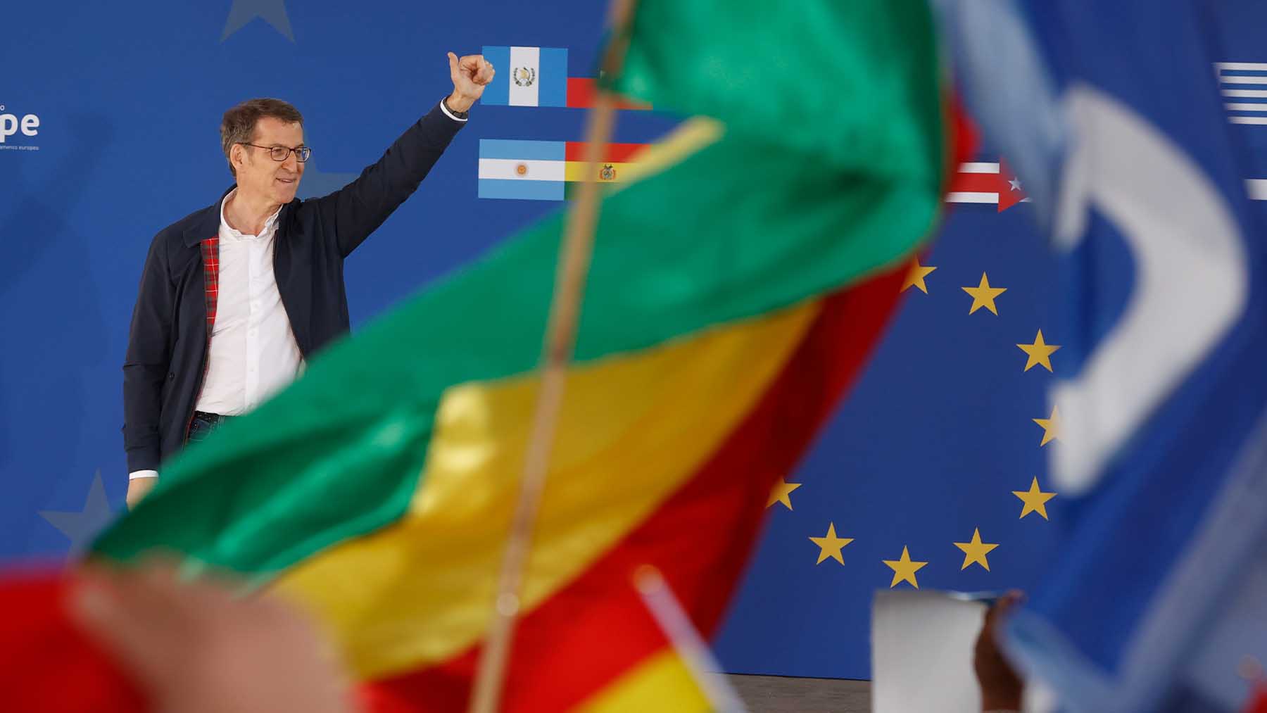 El presidente del PP, Alberto Núñez Feijóo.