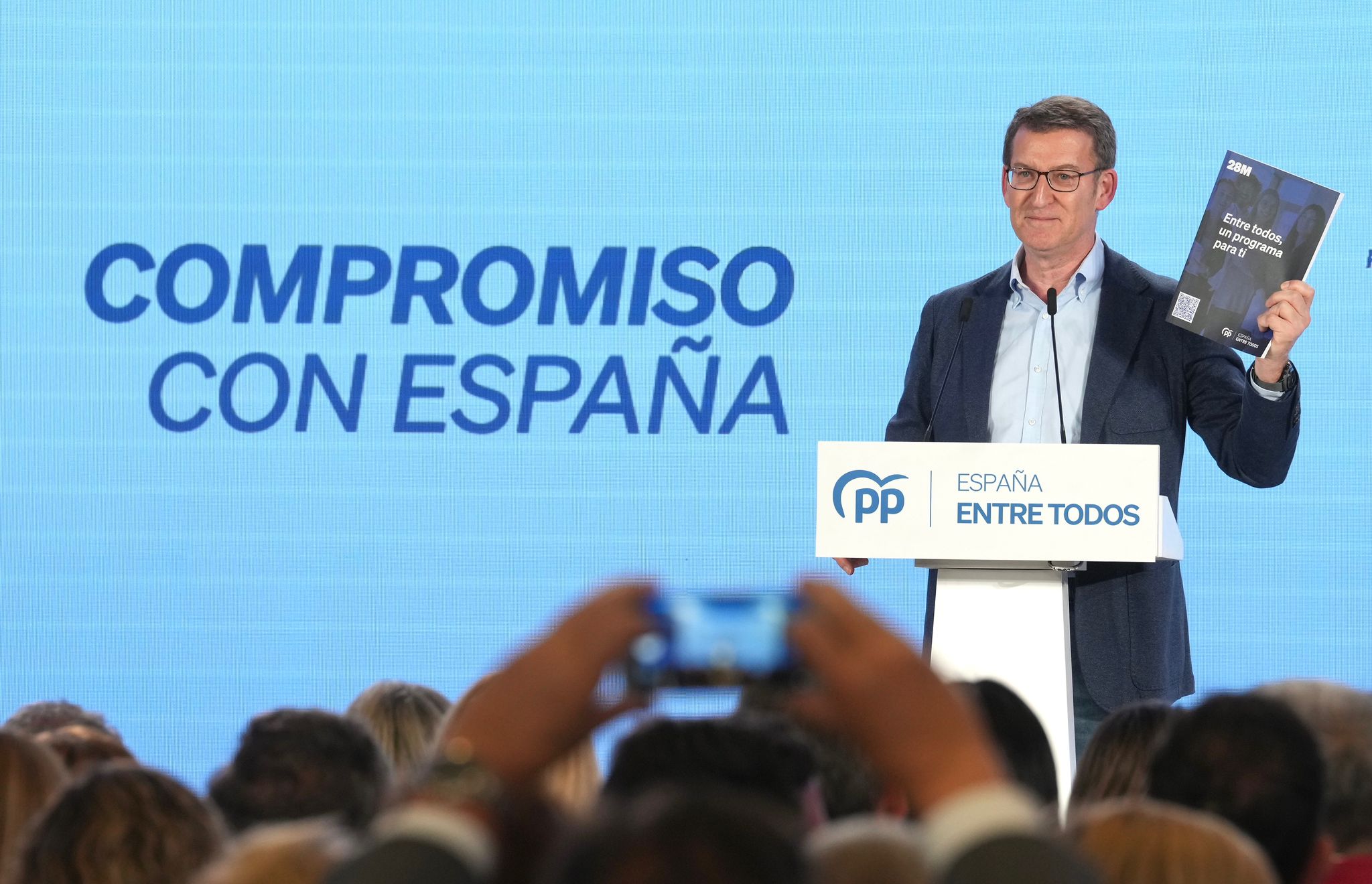 Feijóo presenta el programa marco del PP