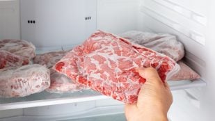 alimento congelar