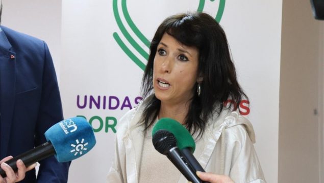 Martina Velarde, secretaria general de Podemos Andalucía.