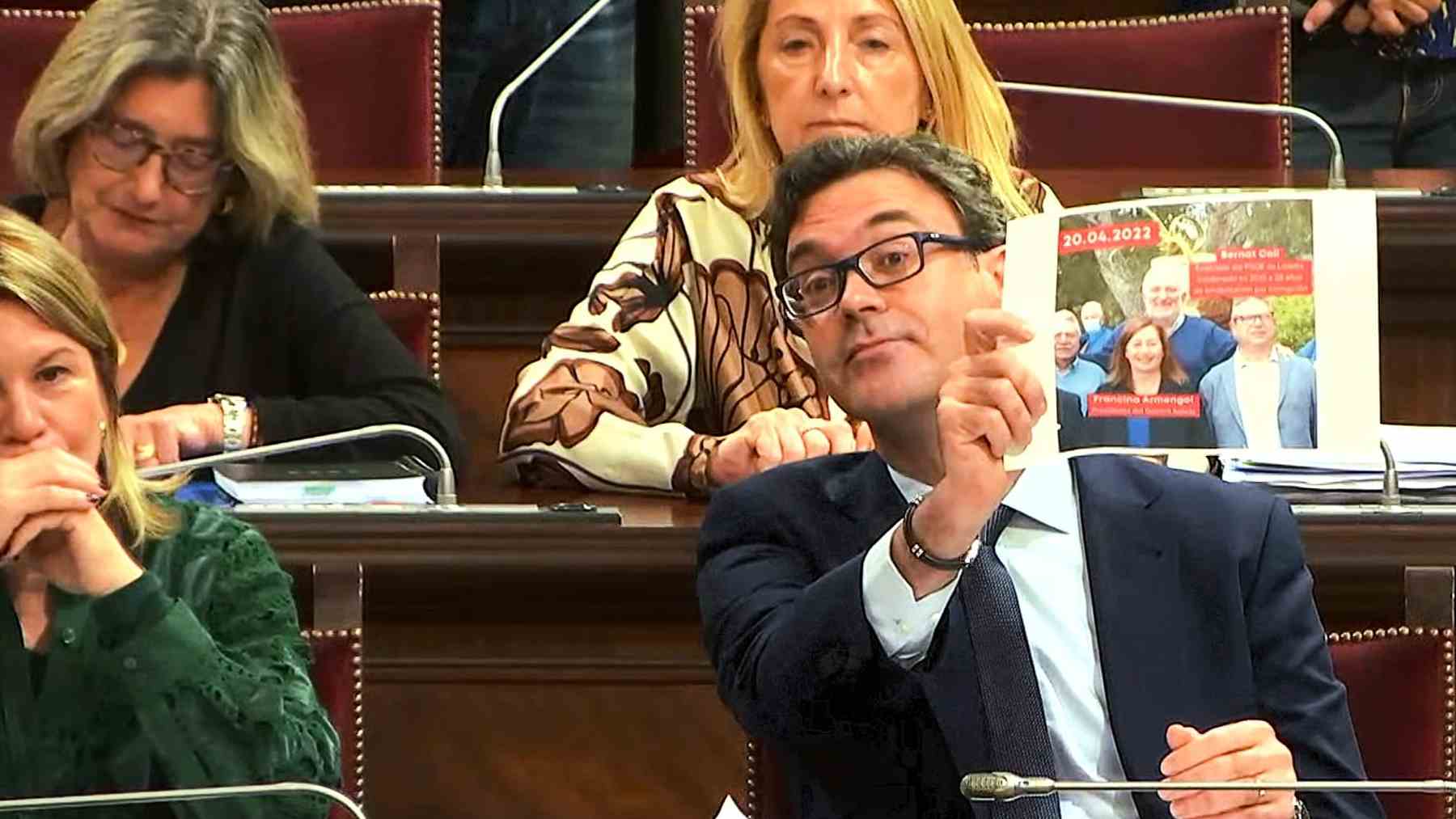 El portavoz del PP en el Parlament balear, Toni Costa.