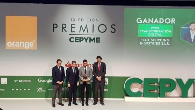 PCEX Automotive, ganadora de los Premios CEPYME 2022