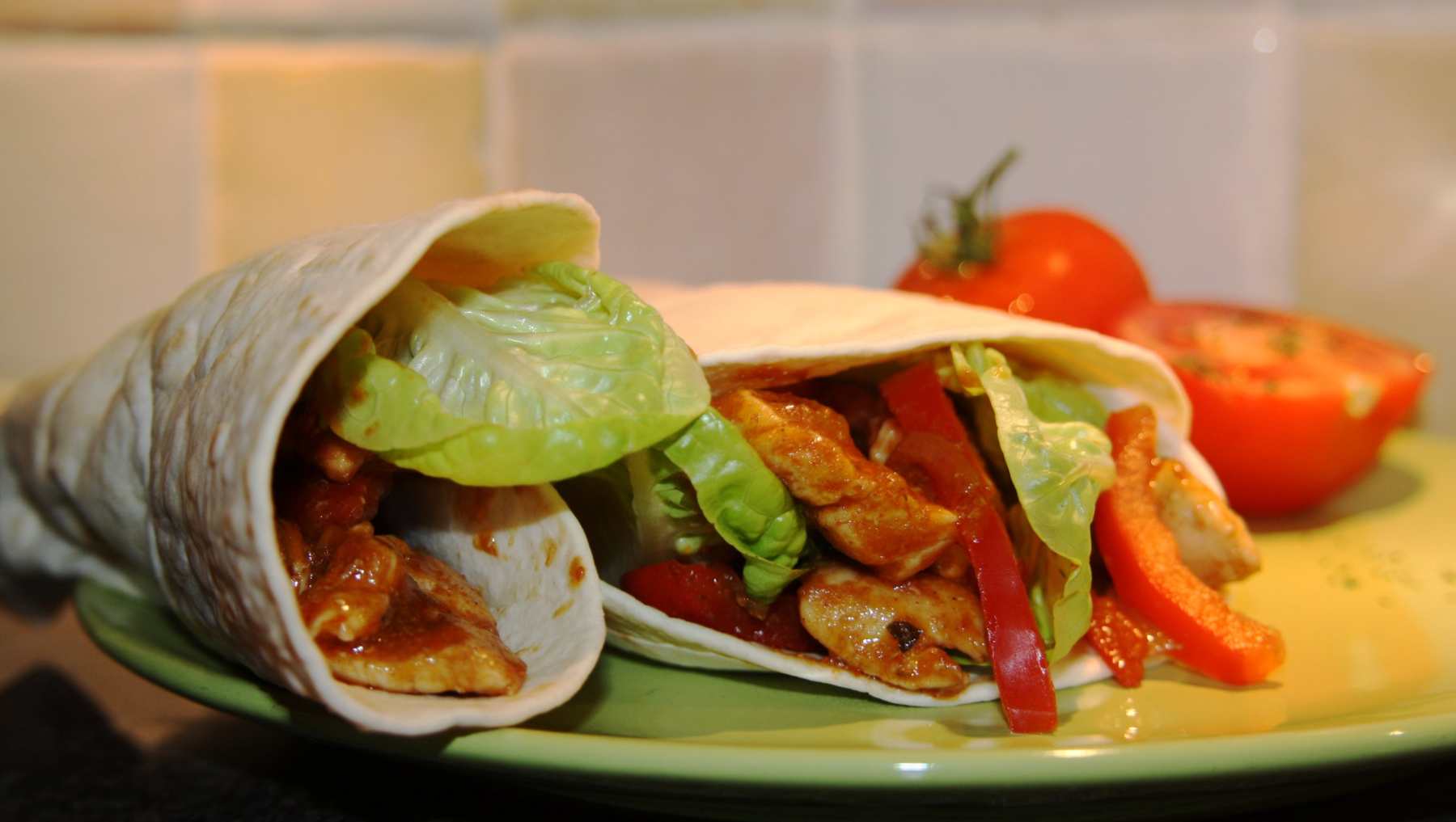 Fajitas vegetarianas