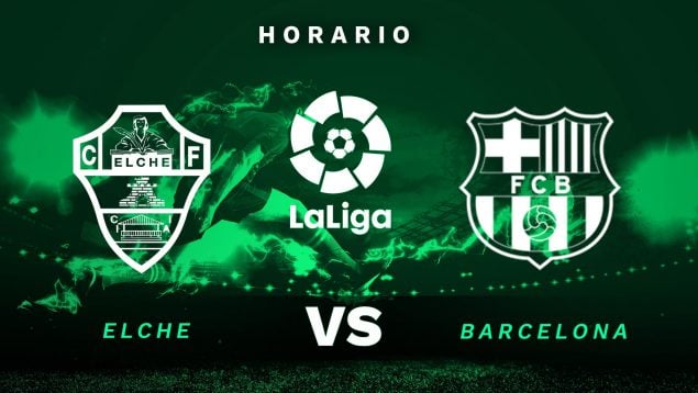 Elche Barcelona horario