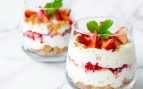 Tiramisú con fresas