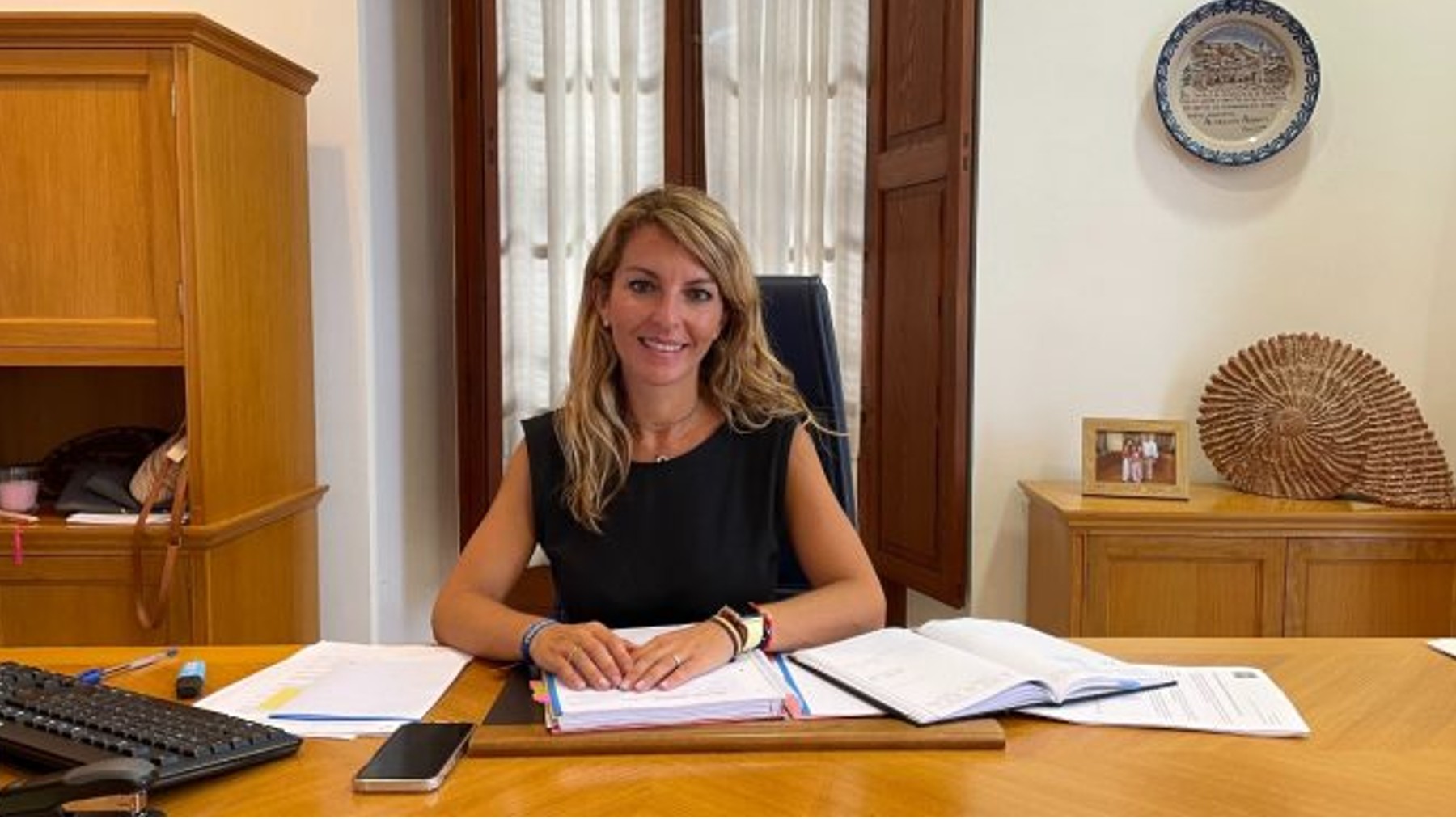 Estefanía Gonzalvo, alcaldesa de Andratx.