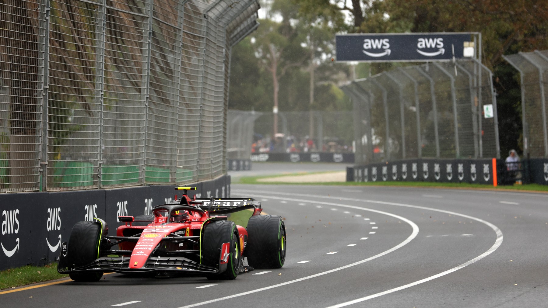Carlos Sainz, en el GP de Australia 2023. (Getty)