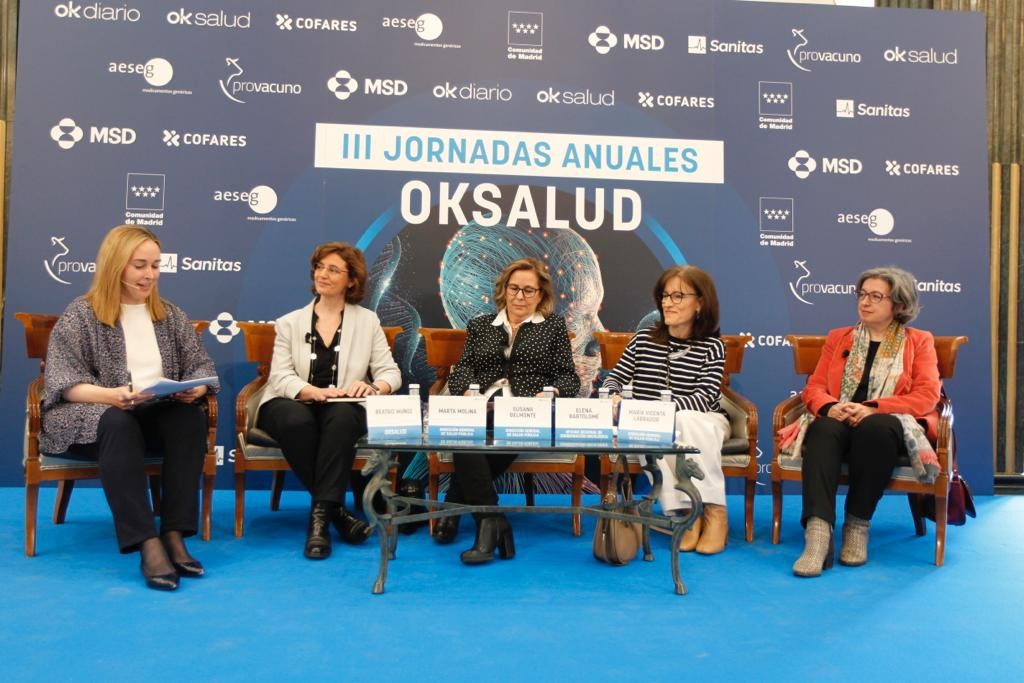 Momento de la mesa sobre los programas de prevención.