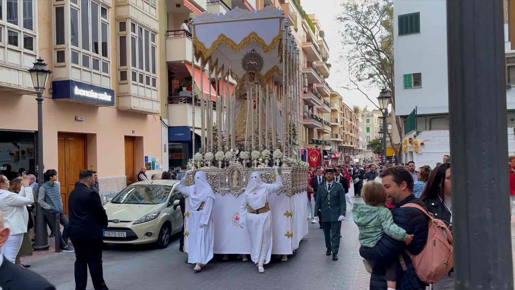 Procesión del Domingo de Ramos en Palma.
