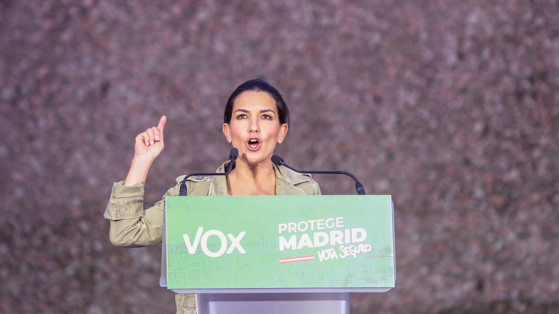 La presidenta de Vox Madrid, Rocío Monasterio (EP)