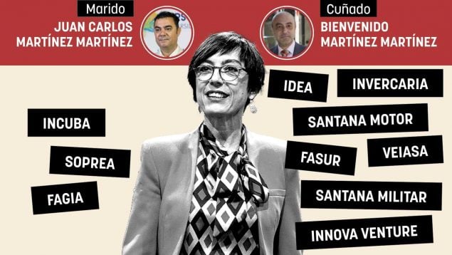 El PSOE colocó al marido y al cuñado de la ex directora de la Guardia Civil en 10 empresas públicas