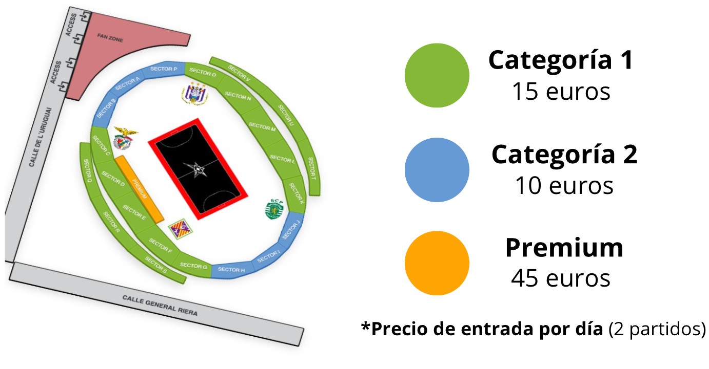 Reparto de entradas del Velódrom Illes Balears