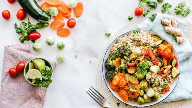 comer alimentos de temporada