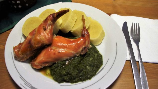 Guiso de conejo