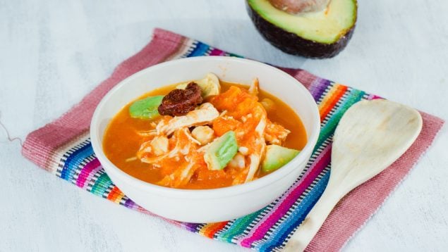 caldo tlalpeño