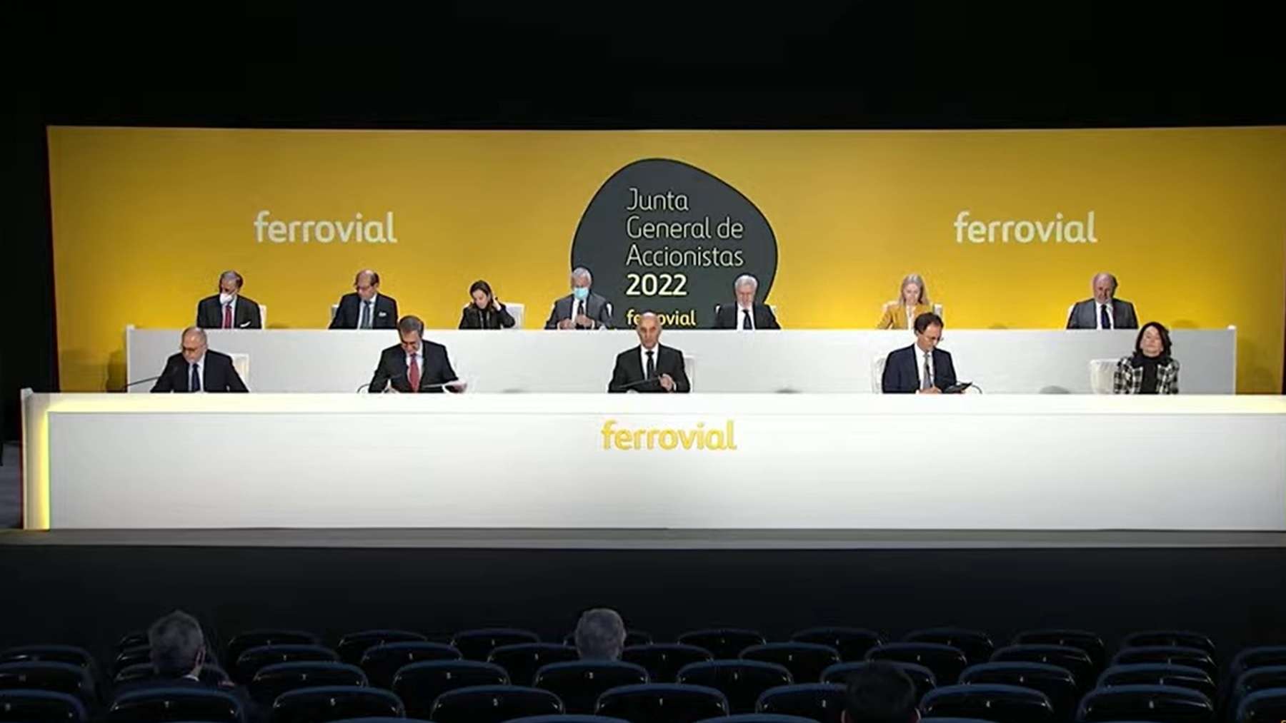 Junta de Ferrovial de 2022.