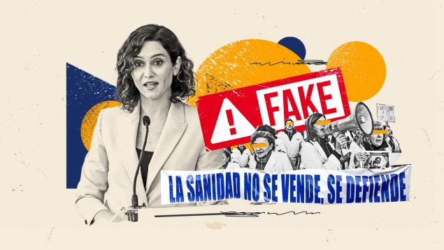 La izquierda monta un referéndum 'fake' sobre la Sanidad junto a dos huelgas