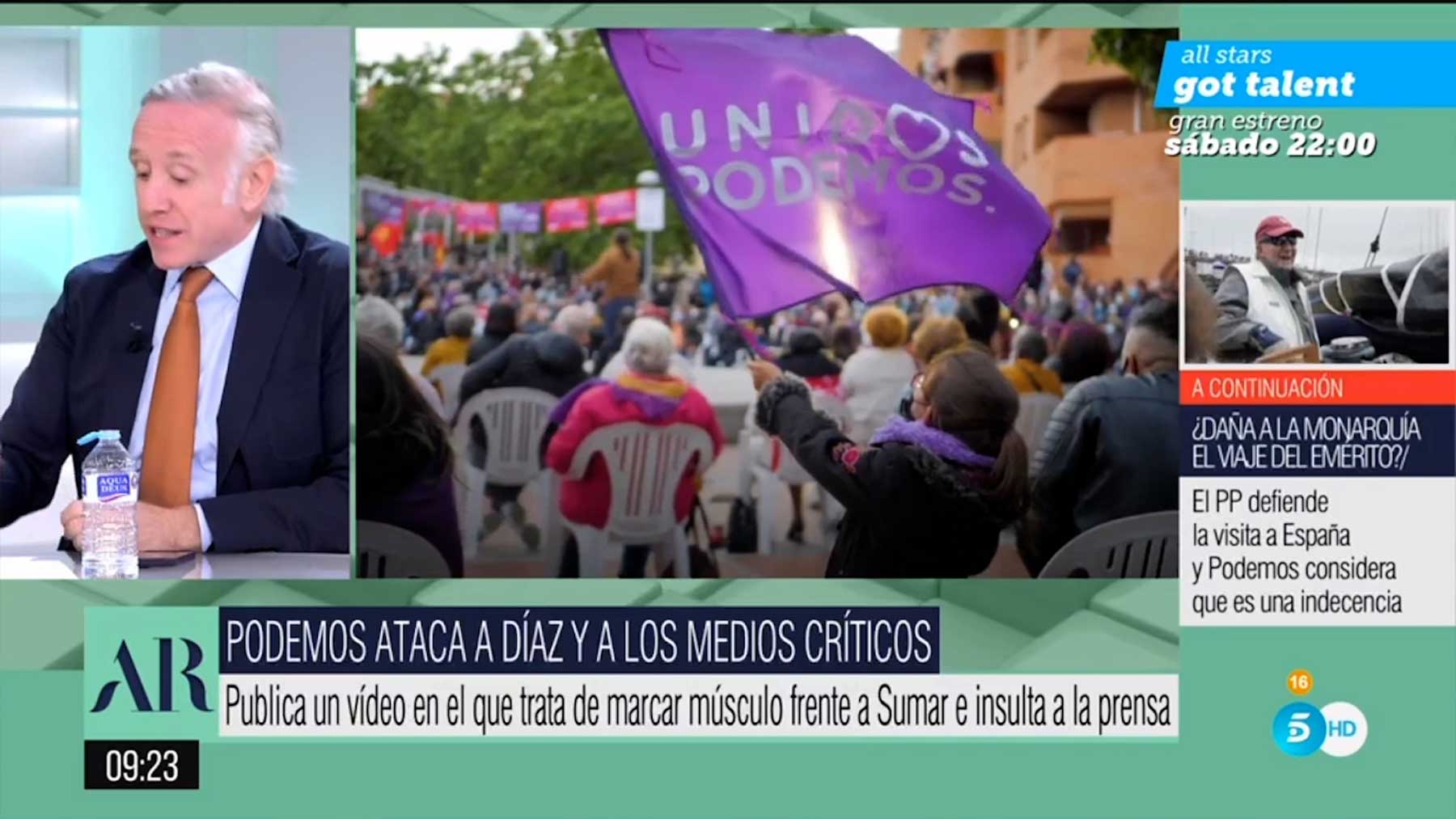 Eduardo Inda en ‘El Programa de Ana Rosa’