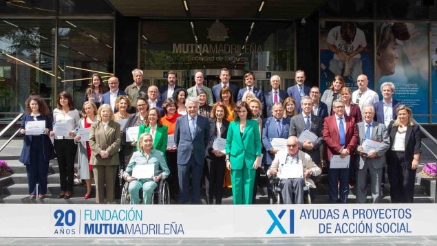 Mutua Madrileña apoyará con más de un millón de euros 34 iniciativas de ONG españolas