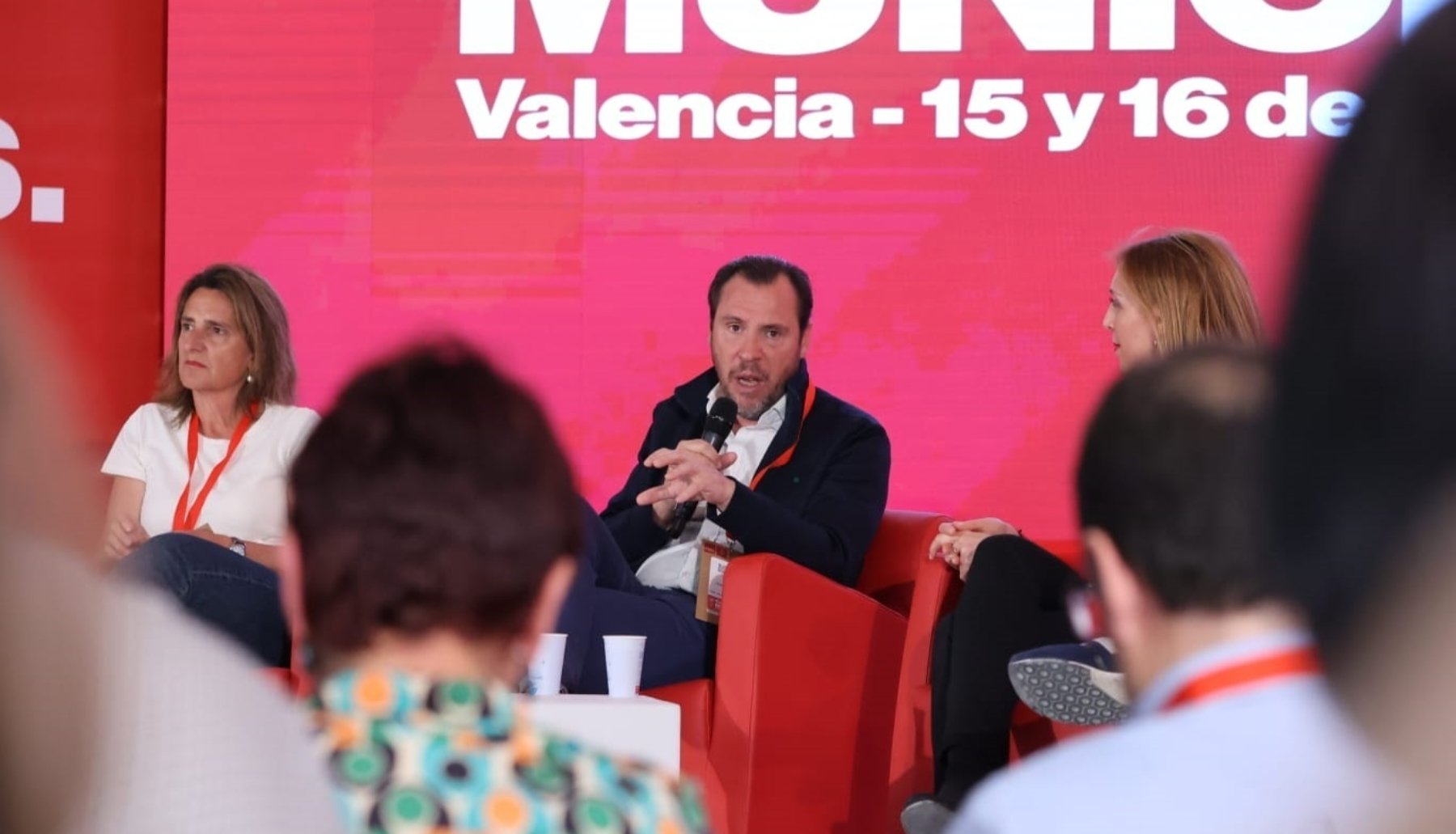 El alcalde de Valladolid, Óscar Puente, participa en la Conferencia Municipal del PSOE.