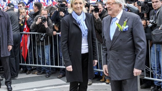 Hospitalizado grave el histórico líder del Frente Nacional francés Jean-Marie Le Pen