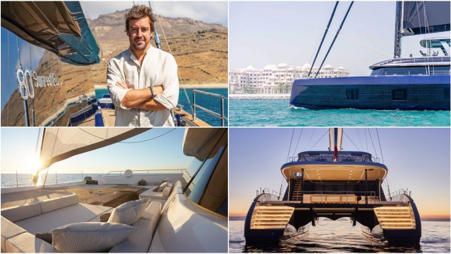 El barco de Fernando Alonso