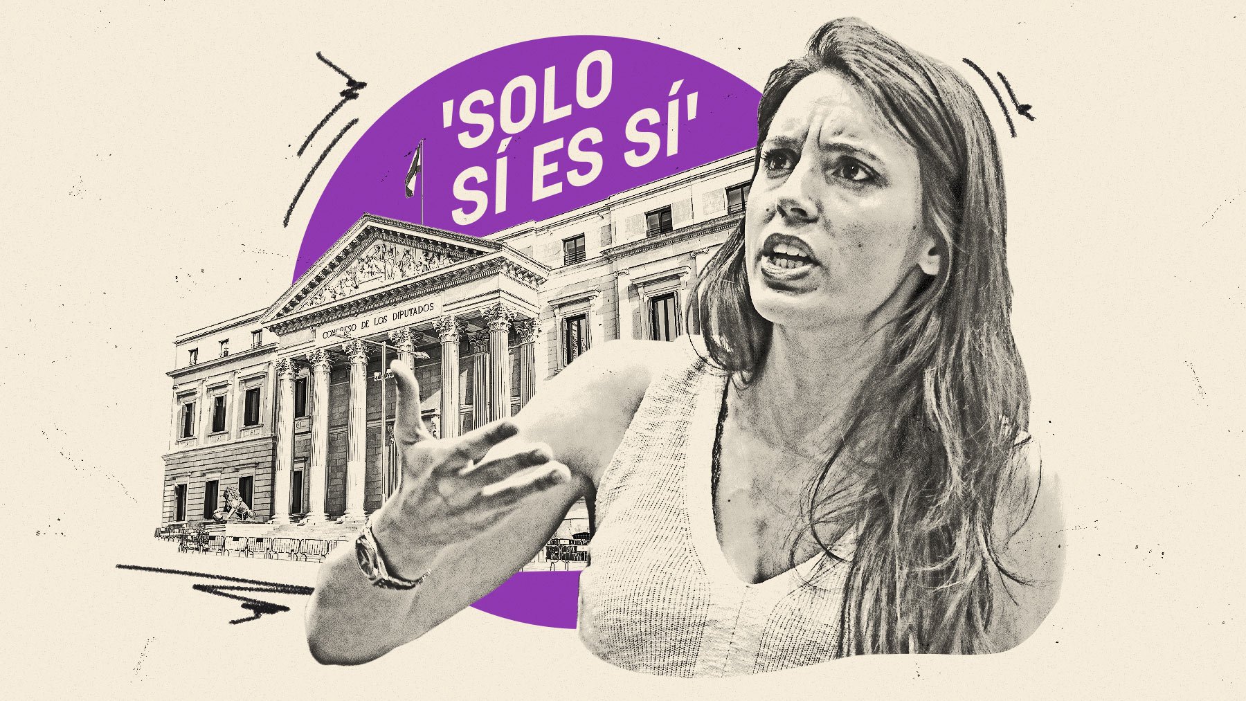 La ministra de Igualdad, Irene Montero.