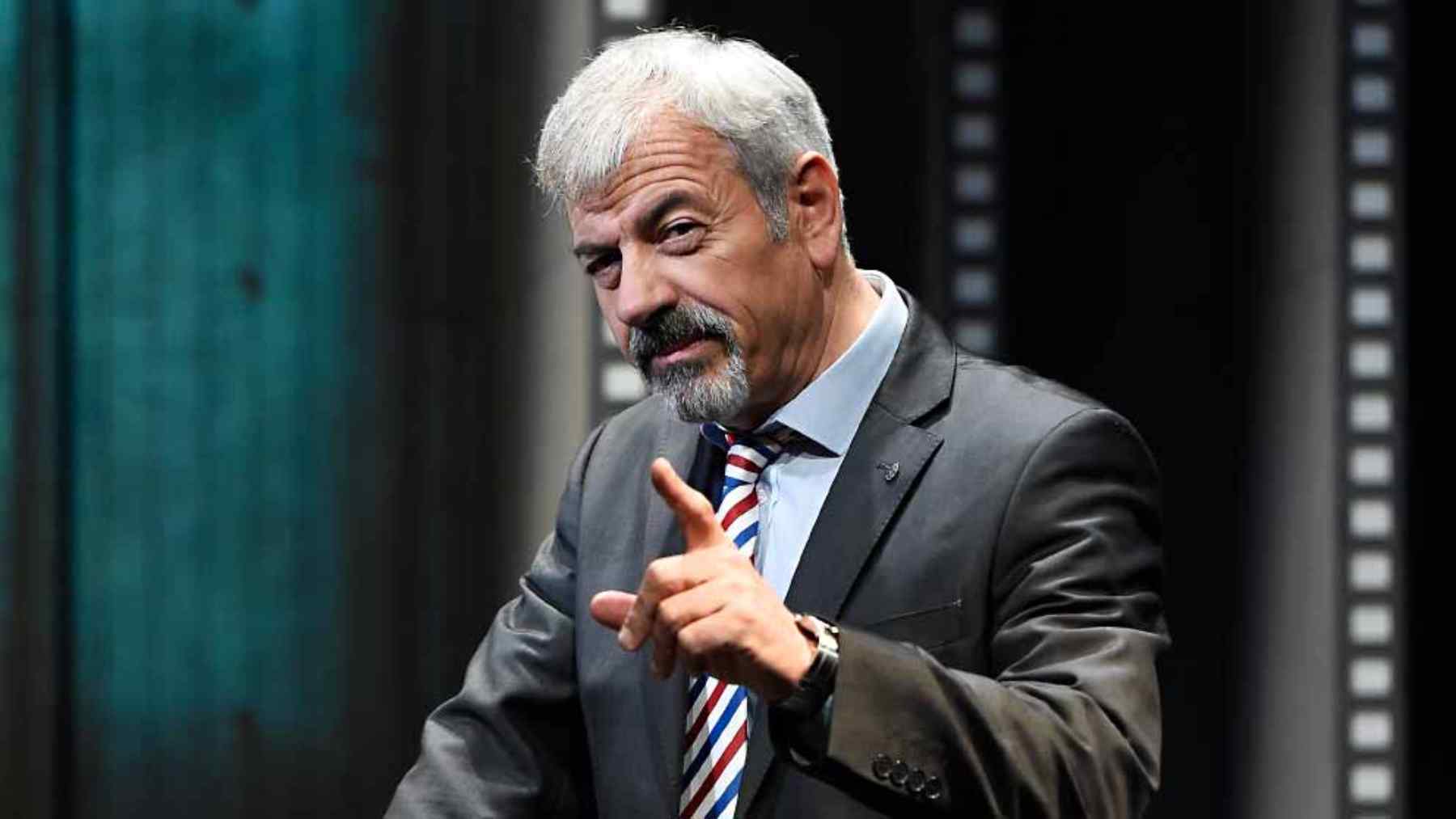 Carlos Sobera, sobre sus hijas: «No hablemos de esto, por favor»