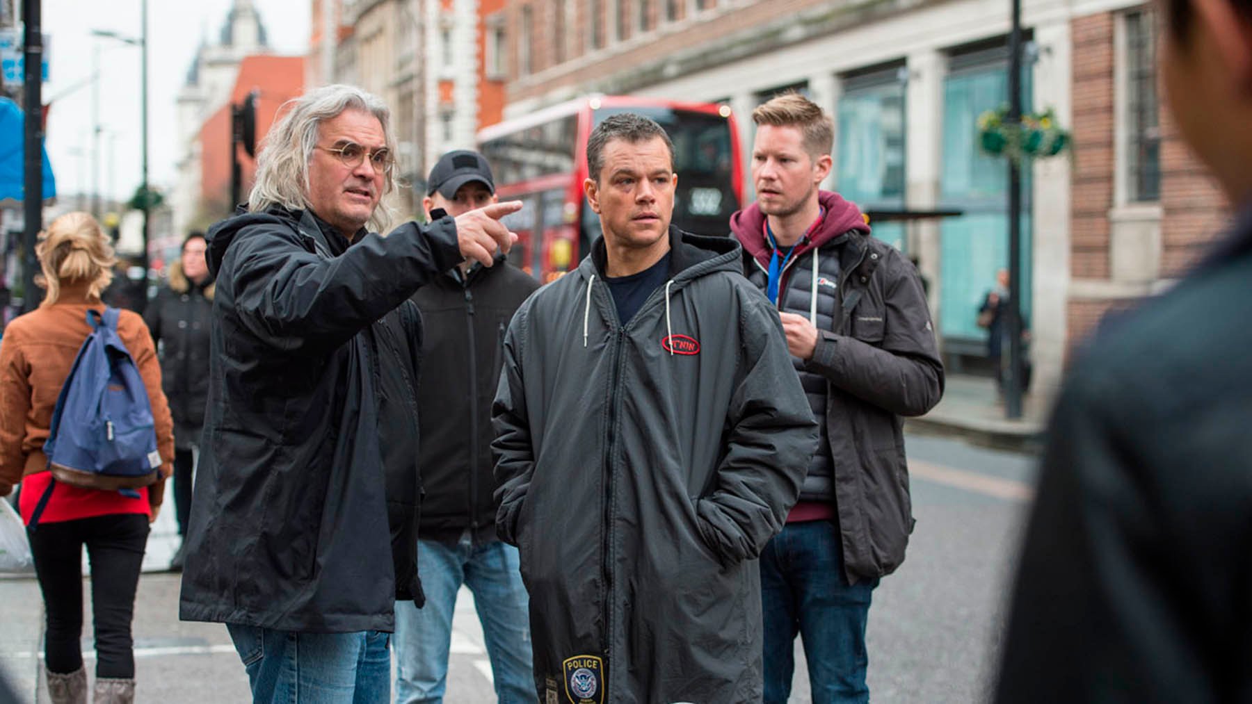 Paul Greengrass y Matt Damon en el rodaje de Jason Bourne Universal Pictures