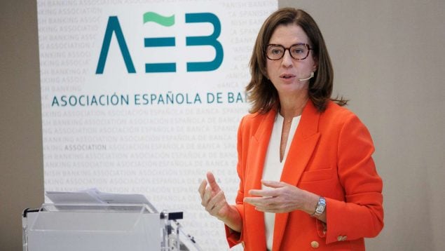 Alejandra Kindelán, presidente de la AEB, asociacion española de banca