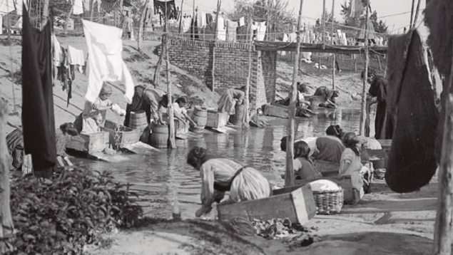 Oficios desaparecidos, modistillas, cupletistas y lavanderas en el libro del Sereno de Madrid