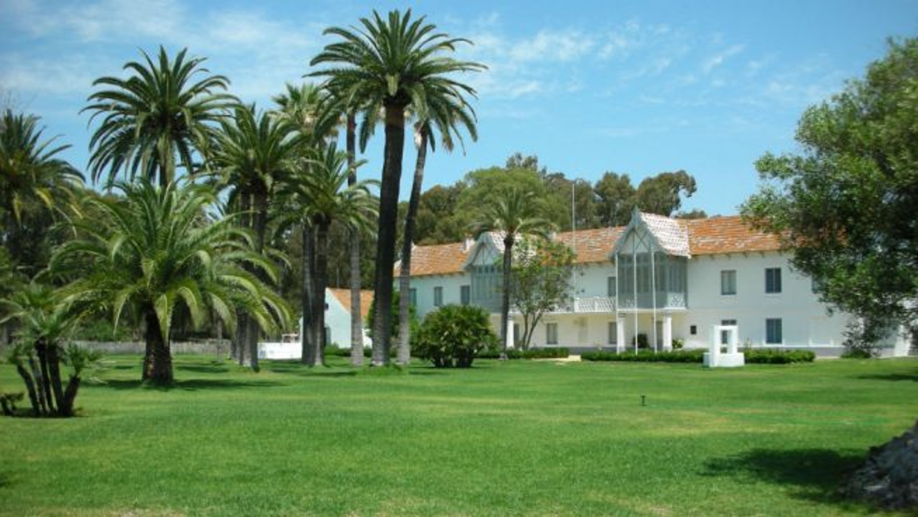 Palacio de Las Marismillas en el Parque Natural de Doñana (Huelva).