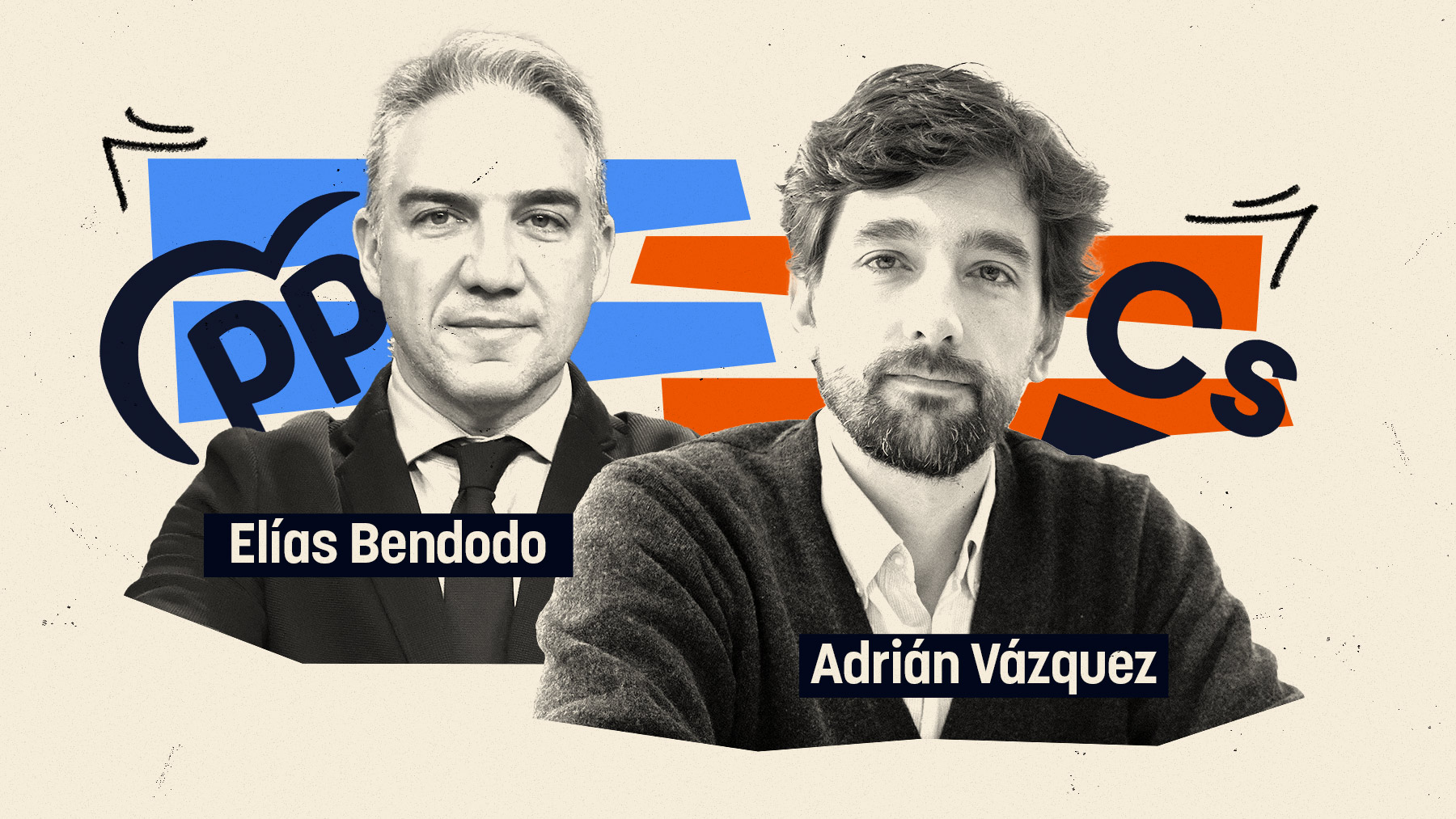 Elías Bendodo y Adrián Vázquez.