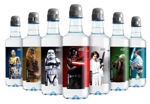 Cabreiroá lanza sus nuevas botellas de edición especial Star Wars