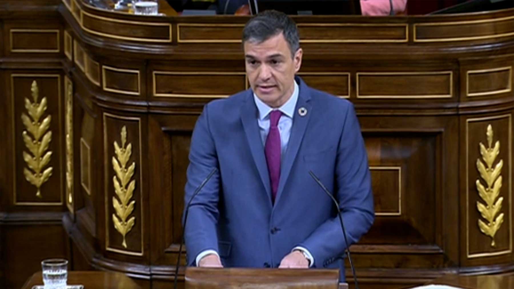 Pedro Sánchez en el Congreso de los Diputados