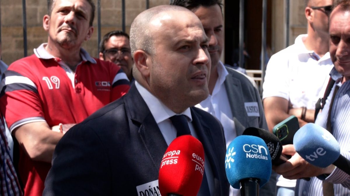 El portavoz de la Plataforma en Defensa de los Regadíos del Condado de Huelva, Julio Díaz.