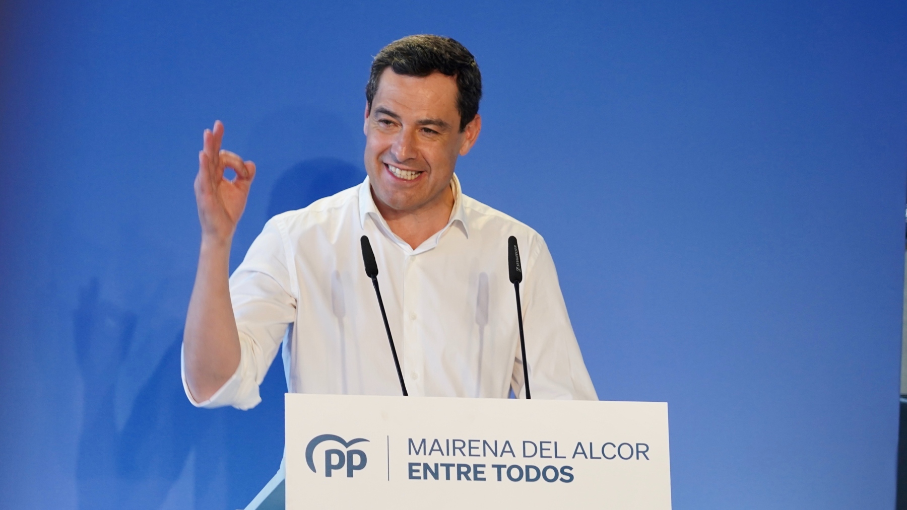 El presidente de la Junta de Andalucía y del PP-A, Juanma Moreno (EUROPA PRESS).
