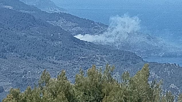 incendio deià