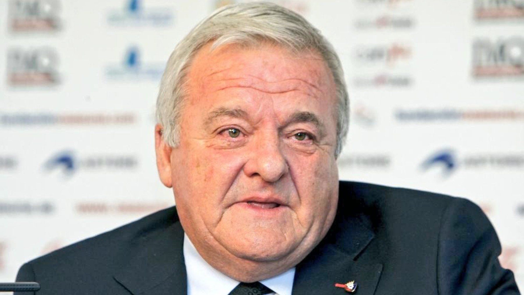 Pachi Izco durante su etapa como presidente de Osasuna