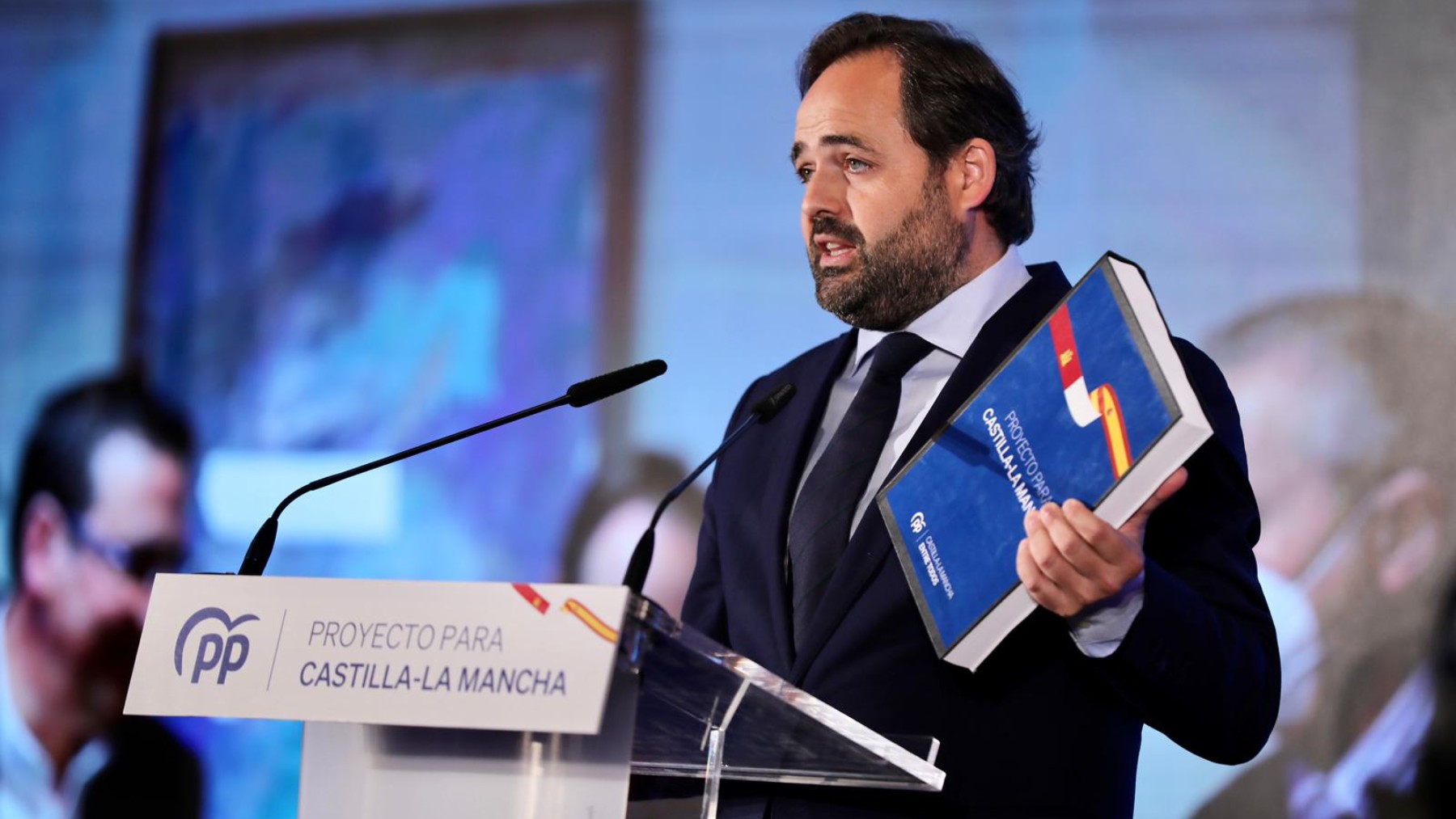 Paco Núñez presenta su «programa de gobierno» para Castilla-La Mancha. (Foto: PP)
