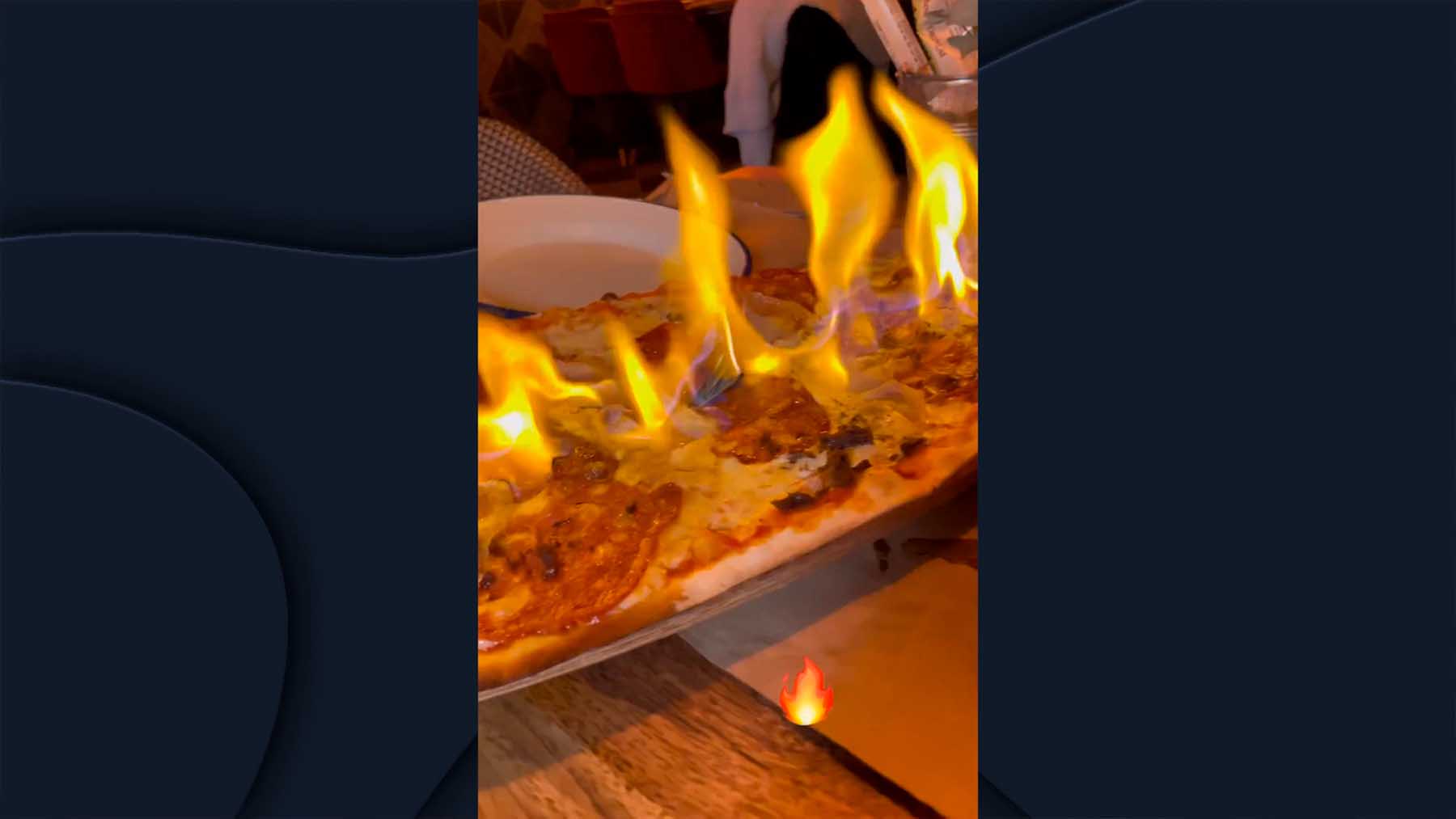 «Pizza Inferno Carnívora»: Este es el plato con soplete que causó la tragedia del restaurante en Madrid