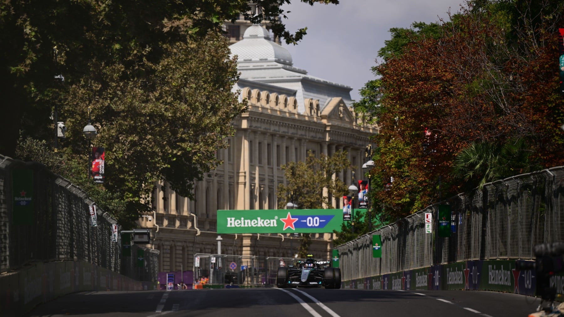 Circuito urbano de Bakú de F1. (Getty)