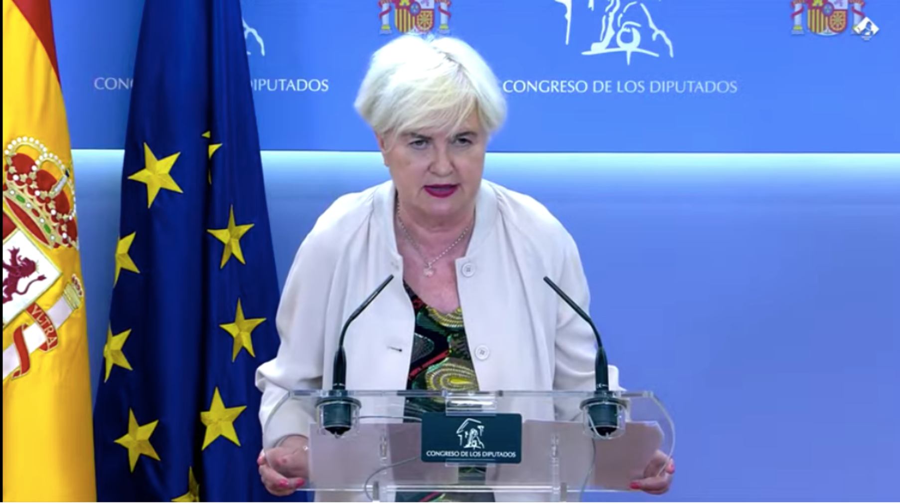 La portavoz adjunta del PSOE en el Congreso, Isaura Leal.