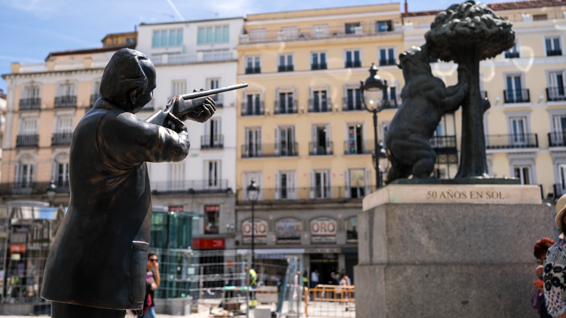 Estatua de Juan Carlos I. (Foto: EP)