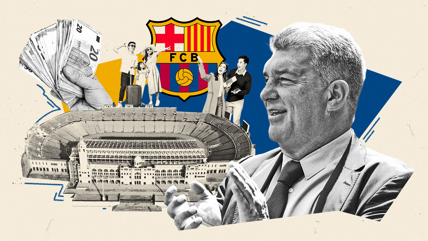 El Barça quiere convertir Montjuic en un estadio para turistas.